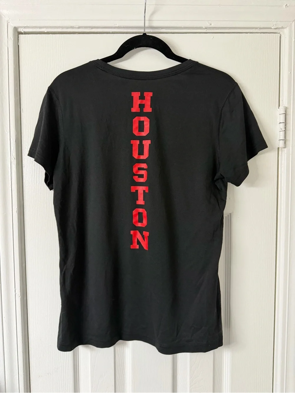 Nike Dri-FIT University of Houston Black Basketball Logo Tee Women's Large